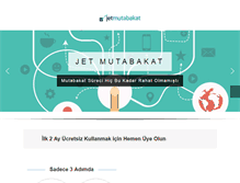 Tablet Screenshot of jetmutabakat.com